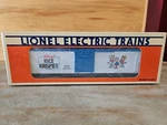 Lionel 6-19531 Rice Krispies Billboard Reefer New In Box. Fixed Price $29.99.