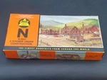 Vintage Ahm Minikits #5801 Three Houses Under Construction Kit, Unassembled. Fixed Price $12.50.