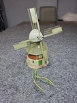 Faller 233/130115 Ho Scale 1:87 Windmill Motorized Tested Working Fully Built. Fixed Price $89.99.