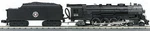 Mth 30-1166-0 New York Ontario & Western 4-8-2 L-3 Mohawk Steam W/sound #458 Ln. Fixed Price $196.00.