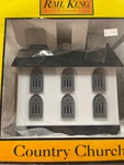 Rail King Mth Scale Country Church White. Fixed Price $16.00.