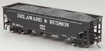 Bachmann 17627 Scale 40' Quad Hopper Car Delaware Hudson D&h 7206. Fixed Price $24.99.