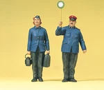Preiser 45117 Deutsche Reichsbahn Railroad Personel Figures (set Of 2). Fixed Price $46.49.