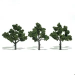 Woodland Scenics TR1510 Ready-made Tree, Medium Green 4-5" (3-PACK). Fixed Price $13.99.