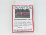 1/160 Scale Rslaserkits 3020 Weyerhaeuser Skid Shack Building Wood. Fixed Price $32.95.