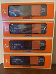 Lionel Centennial Series Vintage 4 Set Hi Cube Boxcars Original 29220. Fixed Price $119.99.