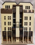 Vollmer 43801 - H0 City Residential Apartment Building, Used Ho Scale Model. Fixed Price $47.41.