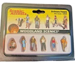 Ho Scale Woodland Scenics Accents Ordinary People #A1824 New!. Fixed Price $9.99.