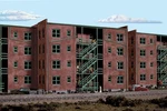Walthers 933-3177 Parkview Terrace Background Building Ho Scale Squeaky's Trains. Fixed Price $37.99.