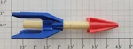 American Flyer P14A686 Scale Red/white/blue Rocket. Fixed Price $12.00.