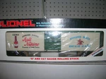 Lionel 6-16805 " Anheuser -busch Malt Nutrine Reefer Lot # 25328. Fixed Price $49.95.