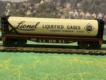 Lionel Liquefied Petroleum Car # 6-16348. Fixed Price $25.00.