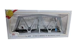 Model Power O-027 Gauge High Truss Bridge W/2 Painted Figures # 6095 New. Fixed Price $38.99.