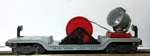 Lionel Postwar 3650 Operating Searchlight Extension Car Scale. Fixed Price $29.95.