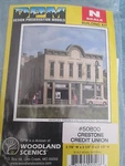 Dpm Design Preservation Models #50800 Crestone Credit Union 2-7/8 X 3-1/4". Fixed Price $14.99.