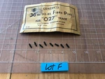 Lionel O27 Train Eight (8) Track Fibre Pins 313-82 W/original Envelope Lot. Fixed Price $10.95.