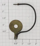 Lionel ZW-55 Brass Contact Tab With Wire (10). Fixed Price $30.00.