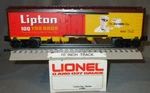 Lionel 9885 Lipton Tea Bags Woodside Reefer O/027 Gauge 1981 Usa. Fixed Price $35.00.
