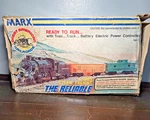Marx Ready To Run 4 Unit Steam Freight Train Set 2905 The Reliable Scale Gauge. Fixed Price $59.99.