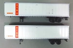 Used Athearn 45' Piggyback Trailers Set Of Two (no Box). Fixed Price $26.99.