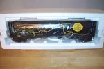 Mth Rail King #30-75650 Pittsburgh & West Virginina 4-BAY Cylindrical Hopper Car. Fixed Price $99.00.