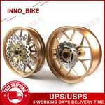 Gold Front Rear Wheels Rims Brake Rotors For Honda CBR1000RR Fireblade 2006-2016. Fixed Price $760.19.