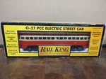 Mth Rail King O-27 Pittsburgh Pcc Electric Street Car W/protosound 30-2505-1 Guc. Fixed Price $169.99.
