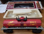K-line K-6319 Katy Tank Car Used Box Scale Lqqk. Fixed Price $30.00.