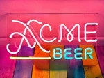 17" Acme Beer Ipa Flex Led Neon Sign Light Lamp Bar Club Pub Wall Door Decor. Fixed Price $149.00.
