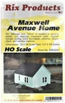 Scale Rix Products 628-0201 Maxwell Avenue One-story House Kit. Fixed Price $12.73.