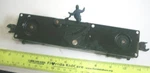 Animated Lionel Frame, Mechanism, Man & Metal Wheel Trucks 3484-3 Box Car O/O27. Fixed Price $19.49.