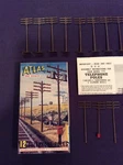 Two Atlas Telephone Pole Sets ( Partial) Inc Nice Boxes # 775-49. Fixed Price $9.99.