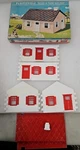 Plasticville O/s Scale, In Box Cape Cod House Kit 1502-89. See Ad. (14C). Fixed Price $7.95.