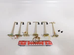 Rklin H0 00 Ac Defect Lot Arch Lamps Defekt Cast 448/1 448/2 #EE719-2. Fixed Price $134.11.
