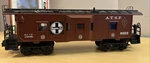 Lionel 6-9323 Famous American Rail Road Series Atsf Caboose/brown-original Box. Fixed Price $38.98.