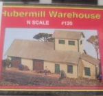 Jl Innovative Design Hubermill Warehouse 1:160 Laser-cut Wood Kit #120. Fixed Price $24.95.