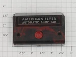 American Flyer 07-1209 Red Swirl Automatic Dump Car Control Button. Fixed Price $12.00.