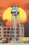 Walthers Ho Scale City Water Tower Assembled Silver 933-2825. Fixed Price $47.51.