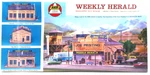 Ahm 5858:598 Weekly Herald Model Kit Ho Scale. Fixed Price $21.24.