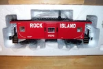 Lionel #27600 Rock Island Line Bay Window Caboose. Fixed Price $150.00.