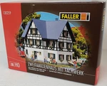 Faller #130259 Scale Plastic Kit Half Timbered Two Family House For Marklin. Fixed Price $31.99.