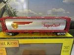 Mth Trains Railking 30-75165 Santa Fe Warbonnet Cylindrical HOPPER-027-NEW- B13. Fixed Price $85.00.