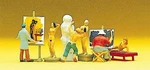 Preiser 10106 Ho Scale People Working Artists, Models & Nudes PKG(6). Fixed Price $24.99.