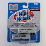 Classic Metal Works 51105 Scale Pack Mid States 32' Aerovan Trailer Set. Fixed Price $24.80.