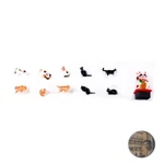 Kato 1/150 Scale Japanese Cat Diorama Figures Set 10 Poses Gauge Model Kit. Fixed Price $41.84.