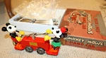 Pride Lines #1100 Mickey Mouse & Minnie Red Handcar Boxed W/ Track. Fixed Price $274.35.
