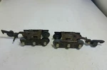 American Flyer 6-WHEEL Pass Truck W/link Coupler Plastic & Metal Wheels 2PC. Fixed Price $34.99.