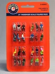 Lionel 21" Passenger Scale People Figures 24 Pack Gauge Hand Paint 6-83653 New. Fixed Price $32.84.