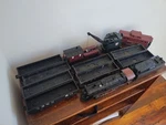 Lionel Gauge Prr Pennsylvania Steam Locomotive 460 W/ Tender & Gondola Cars. Fixed Price $250.00.