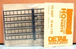 Detail Associates Ho Freight Car Ladders, Long # Fc 6207. Fixed Price $14.40.